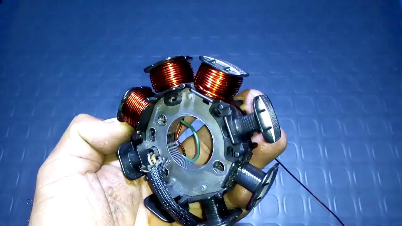 Como Rebobinar Estator Pra Gerar Mais.