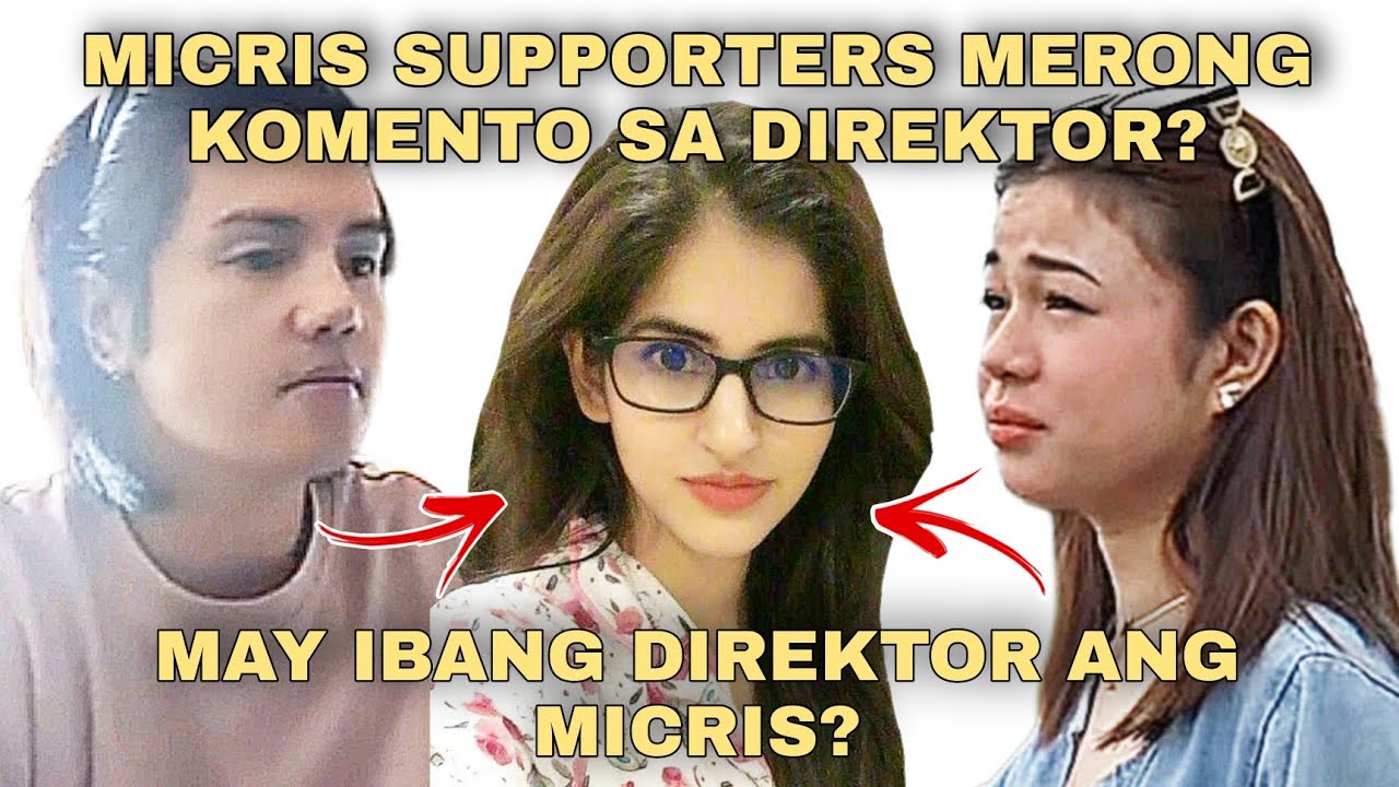 MICRIS SUPORTERS MERONG MENSAHE SA DIREKTOR NG MICRIS? MAY IBANG DIREKTOR BA? SINO SIYA?