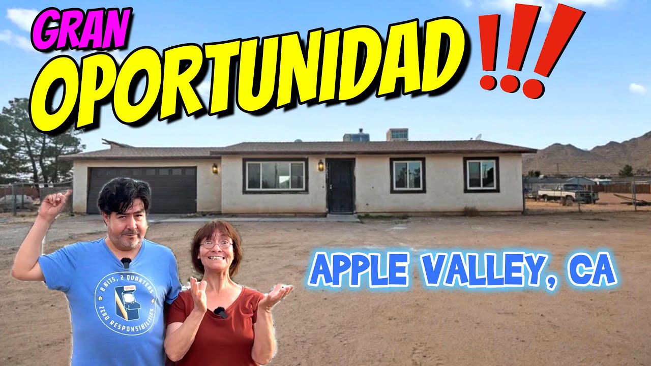 🟢 CASAS a este PRECIO Hay muy POCAS | APPLE VALLEY, CA | Encontrando OPORTUNIDADES