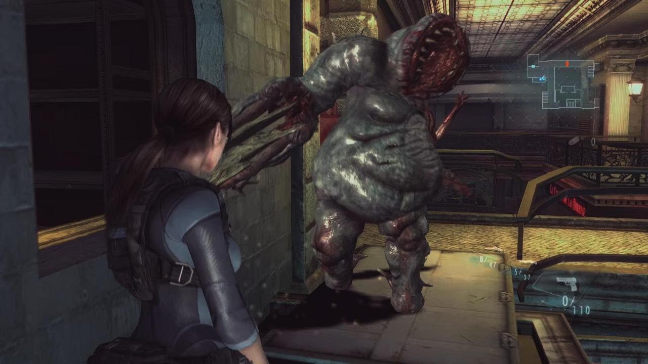 RESIDENT EVIL REVELATIONS Comms Officer(Scagdead) Boss Fight