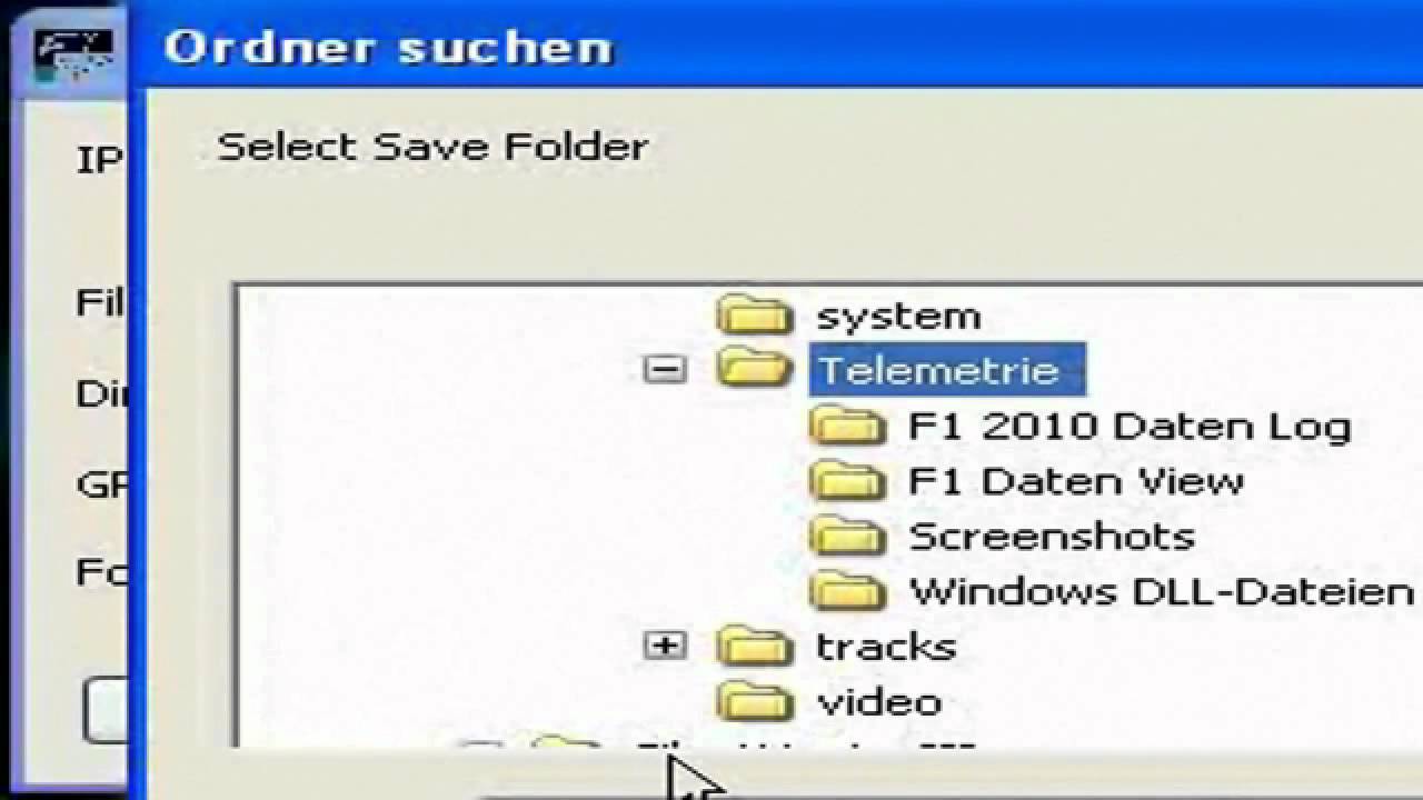 Telemetriedaten auslesen F1 2010 (Download at F1-mods.com)