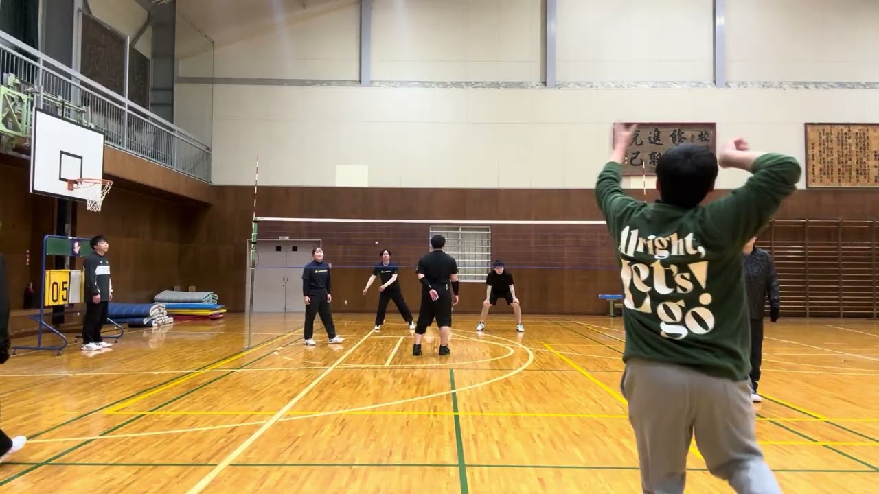 ソフトバレー　篠木練習会4