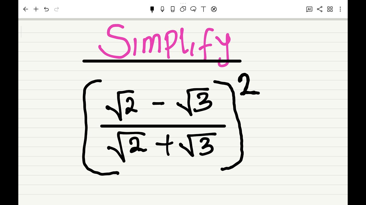 Surd! How to Simplify Surd Problems Easily Without a Calculator