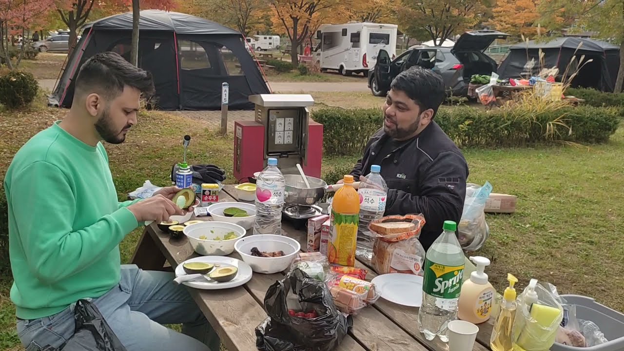 My first camping experience on Jara Island 🏝️||wonderful place to discover in Seoul #camping