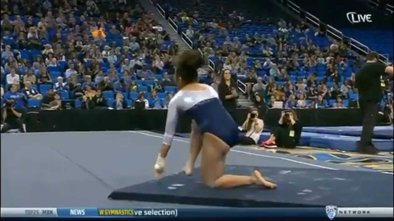 Angi Cipra (UCLA) 2015 Floor vs Washington 9.8