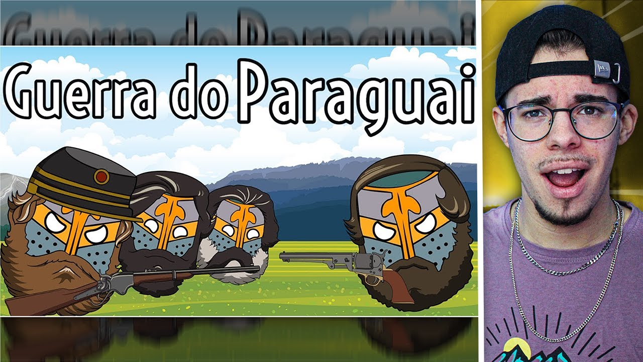 PORTUGUÊS REAGE A GUERRA DO PARAGUAI!!!