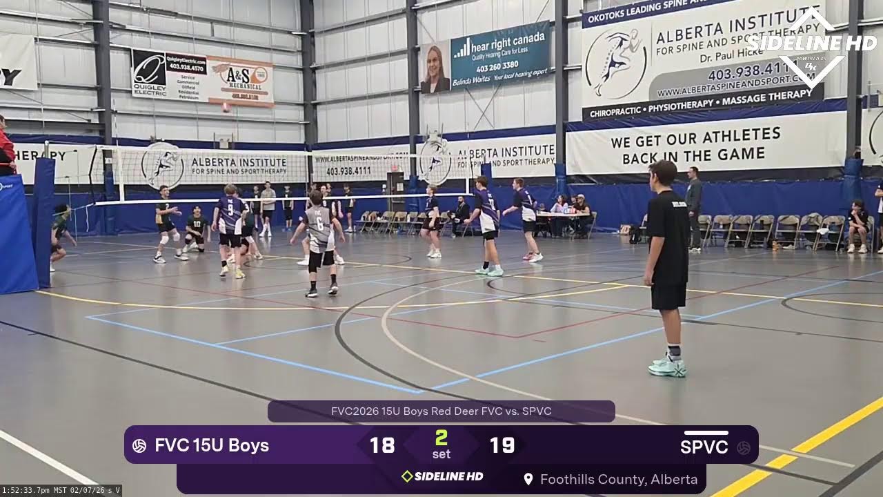 FVC 15U Boys @ SPVC (2026.02.07)
