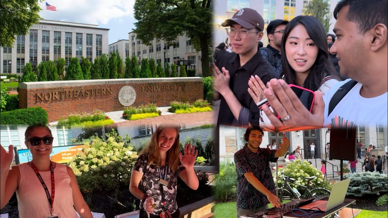 First day at NORTHEASTERN UNIVERSITY Fall Intake