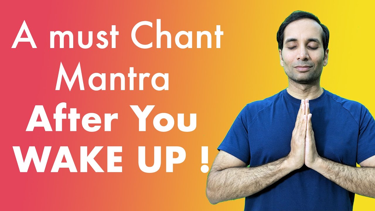 1 Must Chant Mantra After Waking Up for Everyone | Mayur Karthik