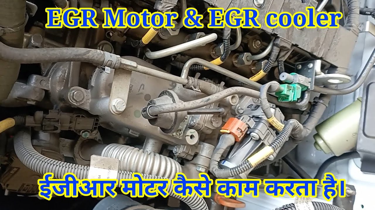 EGR Control Module, EGR Motor, EGR Valve kaise kaam karta hai. kaise check kare?