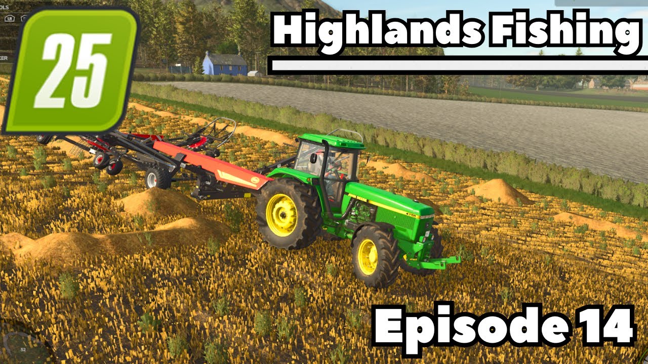 WE ARE IN ONE BIG RUSH! | Kinlaig - Farming Simulator 25 | Episode 14