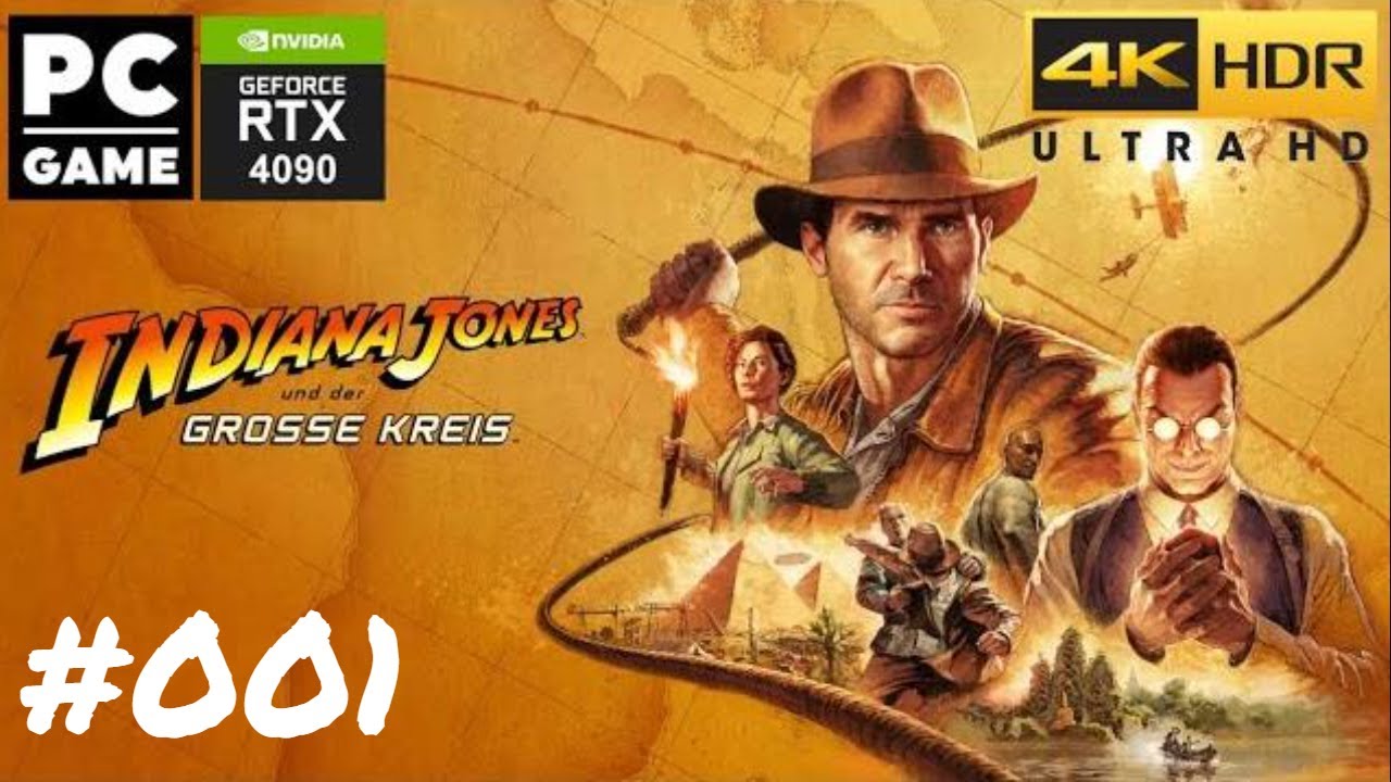 Indiana Jones und der große Kreis - Das goldene Idol #001 | Deutsch | 4k HDR 60FPS | HYPER SETTINGS