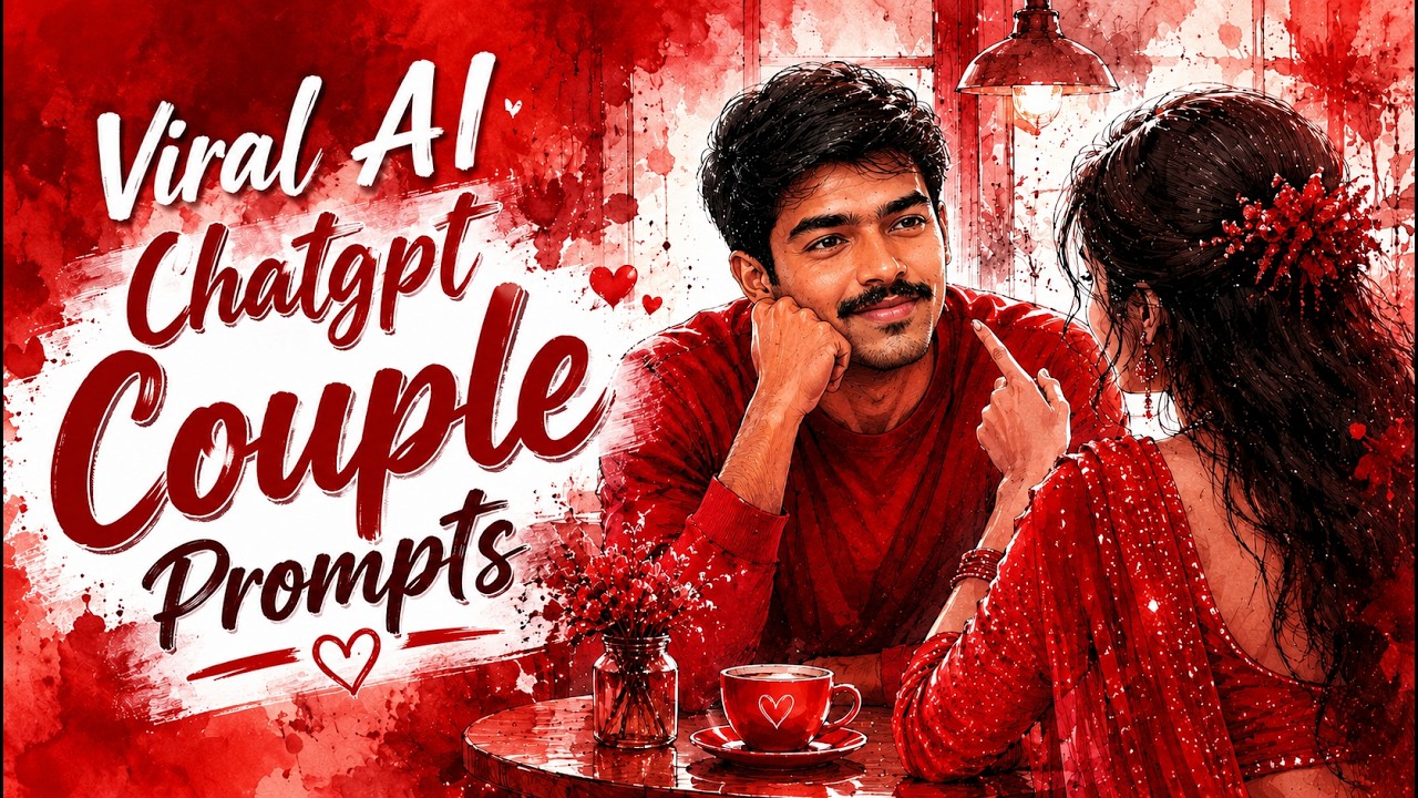Top 5 Viral ChatGPT AI Image Prompts for Couples ❤️ Create Stunning Romantic AI Photos