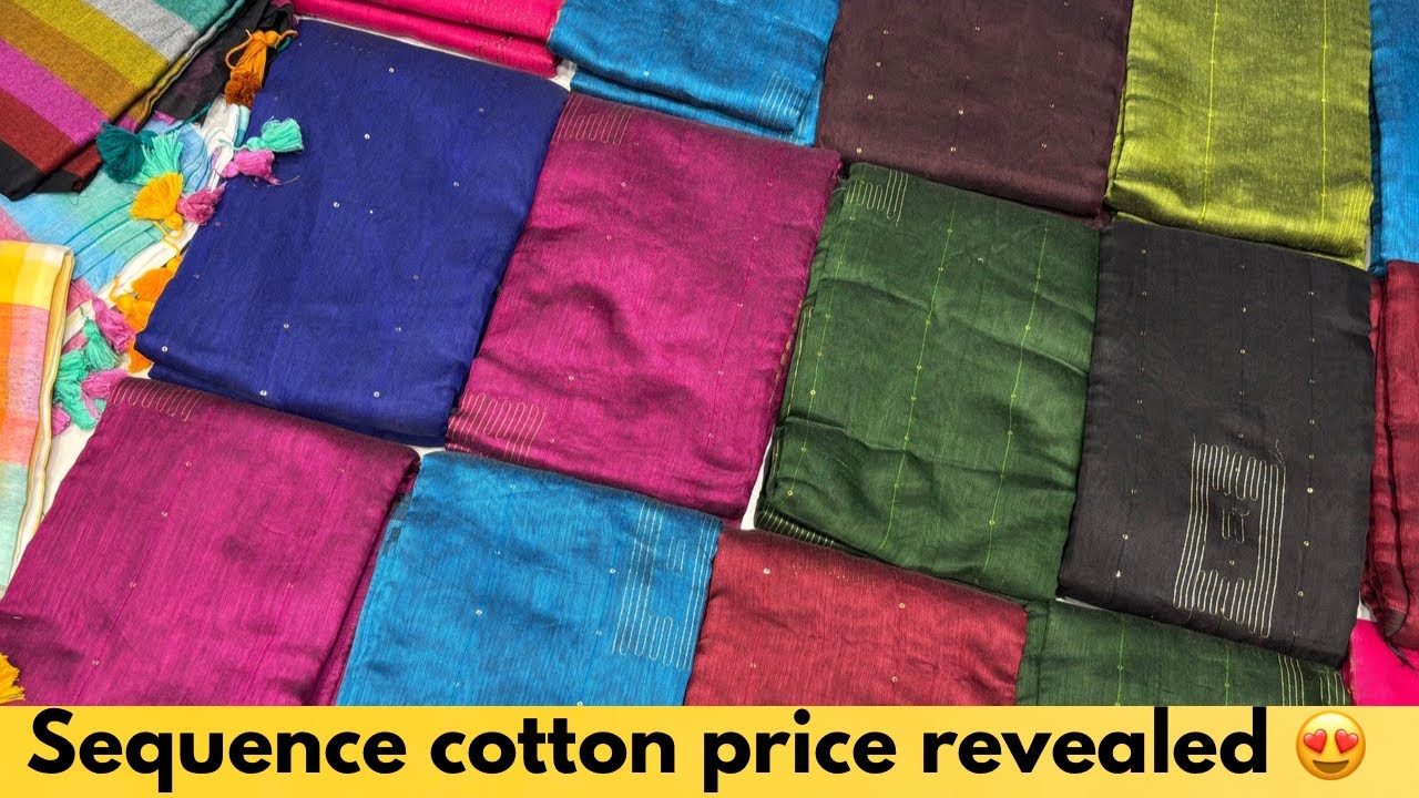 Cotton sarees for summer ❤️‍🔥 price revealed 😍SRI SAKTHI JAYAN TEX ELAMPILLAI