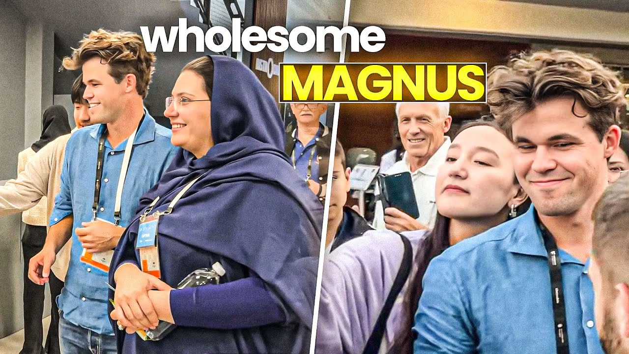 The Most Wholesome Magnus Carlsen Moment From The Budapest Olympiad