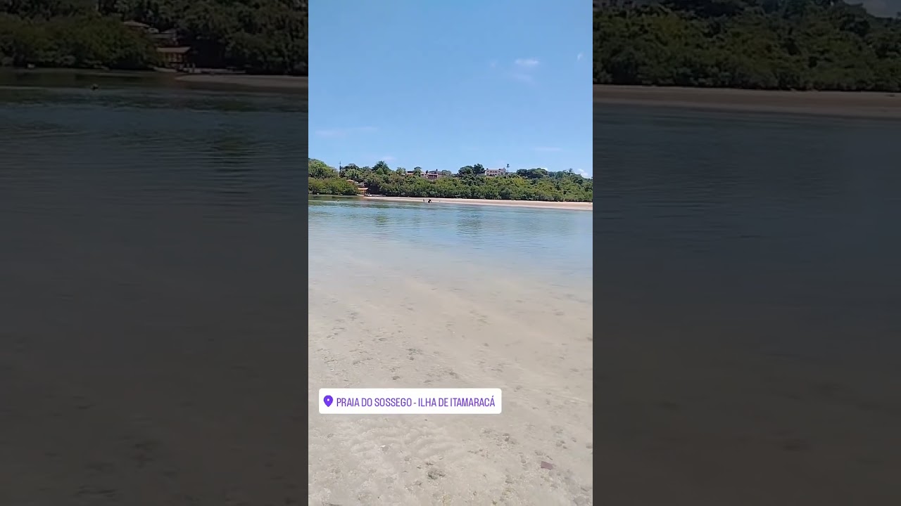 Praia do sossego - Ilha de Itamarac&aacute;/ PE