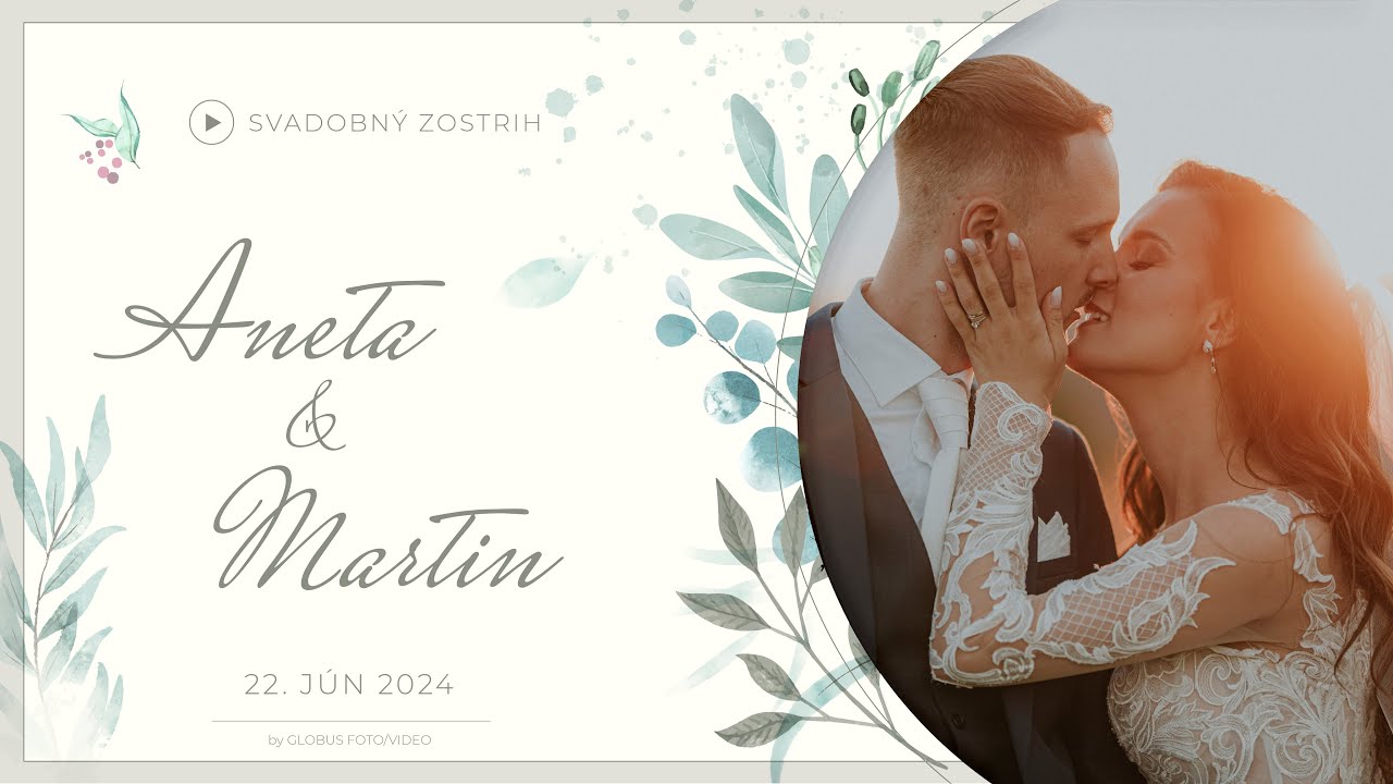 Aneta & Martin - Svadobný zostrih | Snina | 4K