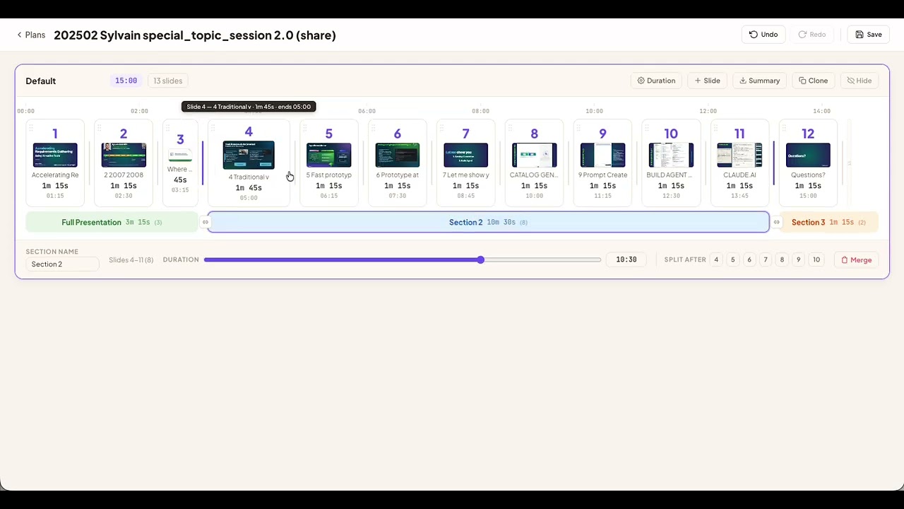 PrezTimingTool, my free, browser-based slide timing planner [Premiere Release video]