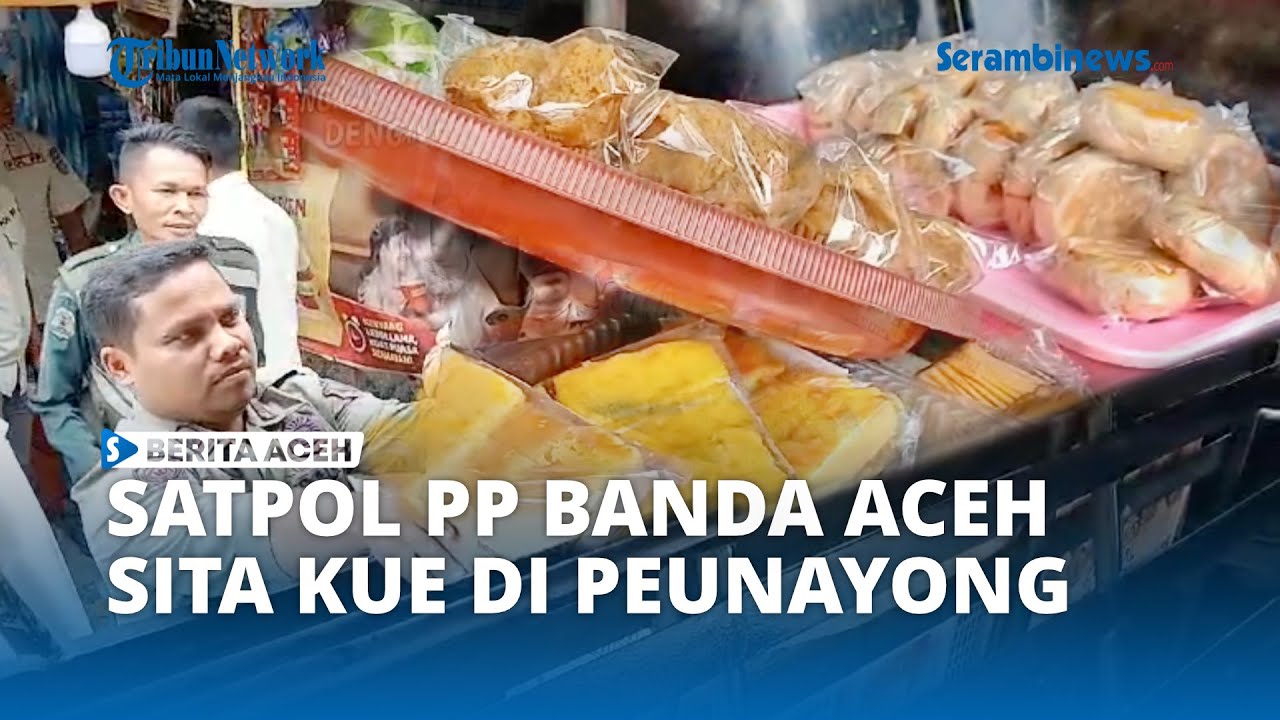 Satpol PP dan WH Banda Aceh Razia Toko dan PKL yang Jual Makanan Saat Siang Hari di Peunayong