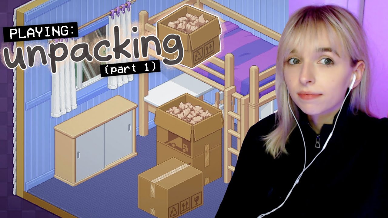 играет в UNPACKING (часть 1)
