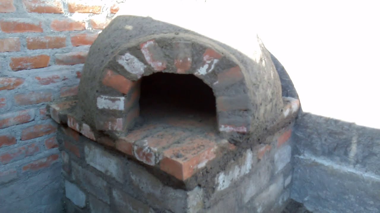horno de ladrillo,barro,cemento,artesanal a leña