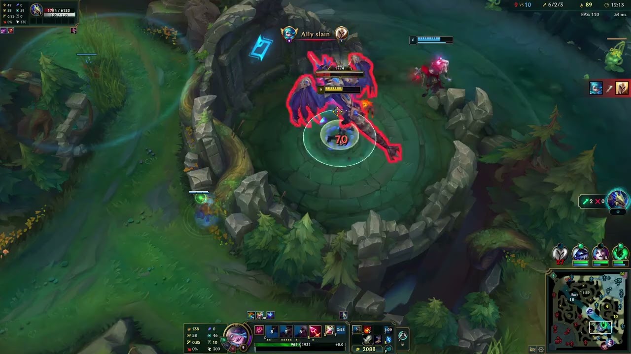 Season 16 day 24 - Game 1: Briar v. Xin Zhao