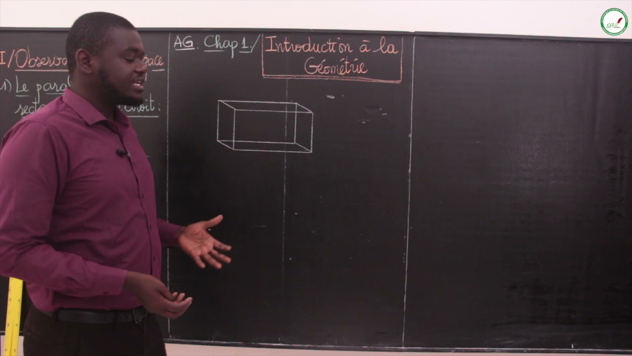 Cours - Sixième - Mathématiques : AG / Introduction à la géométrie / Le parallélépipède rectangle