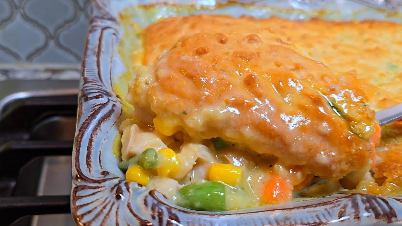 Chicken Cobbler | EASY Chicken Casserole Recipe