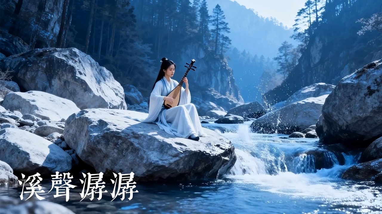 溪聲潺潺 • 琵琶幽聲｜靜心療癒純音樂｜古风純音乐  #音樂 #冥想音樂 #music #meditation #relaxing #dizi #guzheng #guqin #xiao