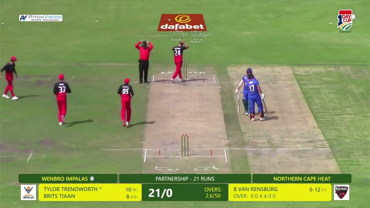Northern Cape Heat vs Limpopo Impalas - CSA 1Day Cup Division 2 2025/26