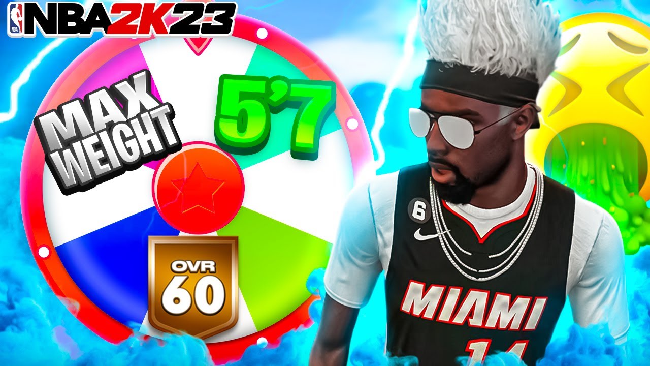 WHEEL OF WORST BUILDS in NBA 2K23... (BAD IDEA) 500,000+ VC WASTED ON AWFUL BUILD! NBA2K23