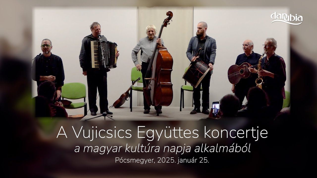 A Vujicsics Együttes koncertje a magyar kultúra napja alkalmából Pócsmegyeren