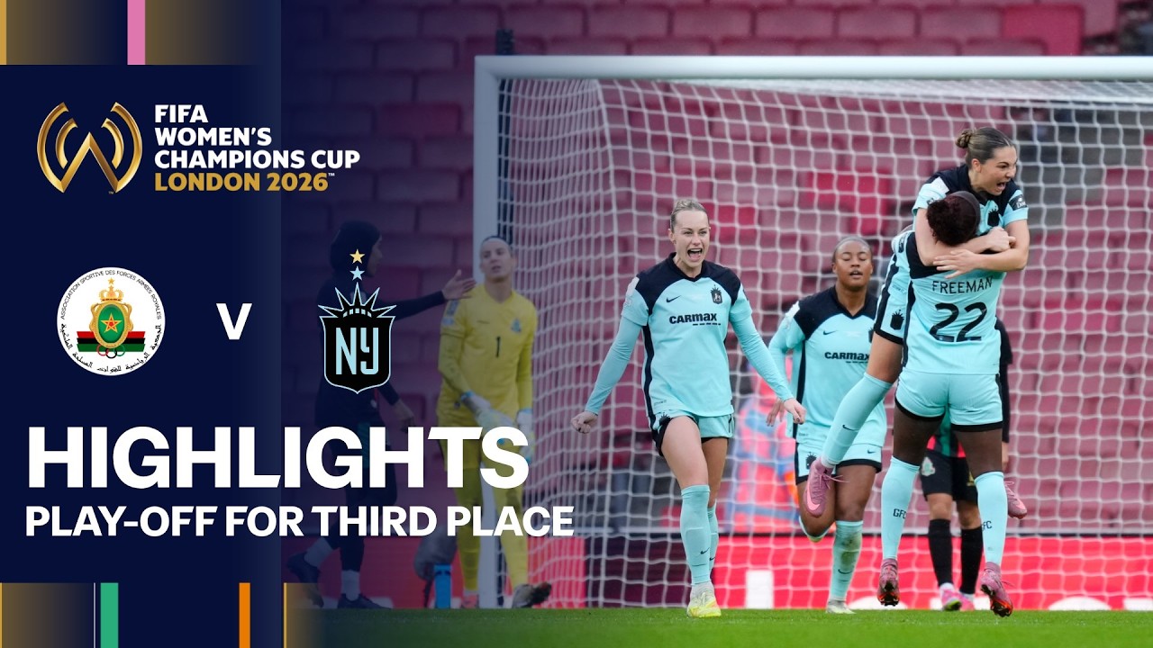 ASFAR v Gotham FC Highlights | Play-off for Third Place | FIFA Women's Champions Cup 2026