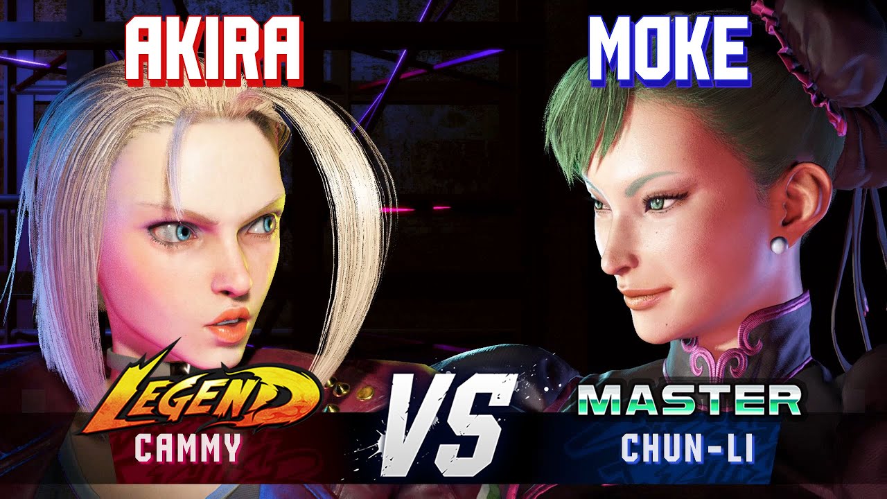 SF6 ▰ AKIRA (Cammy) vs MOKE (Chun-Li) ▰ High Level Gameplay