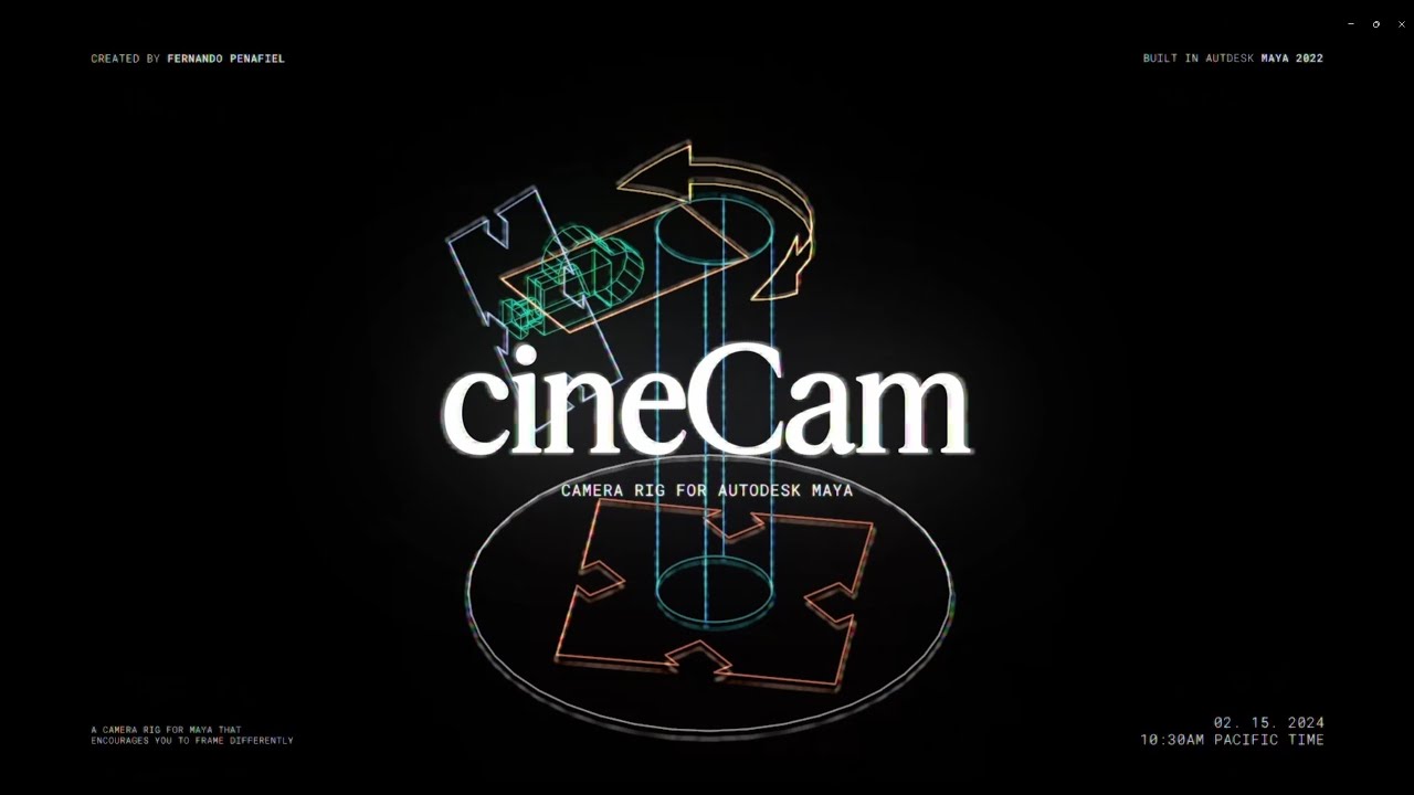 cineCam - Camera Rig for Autodesk Maya (Free Download)
