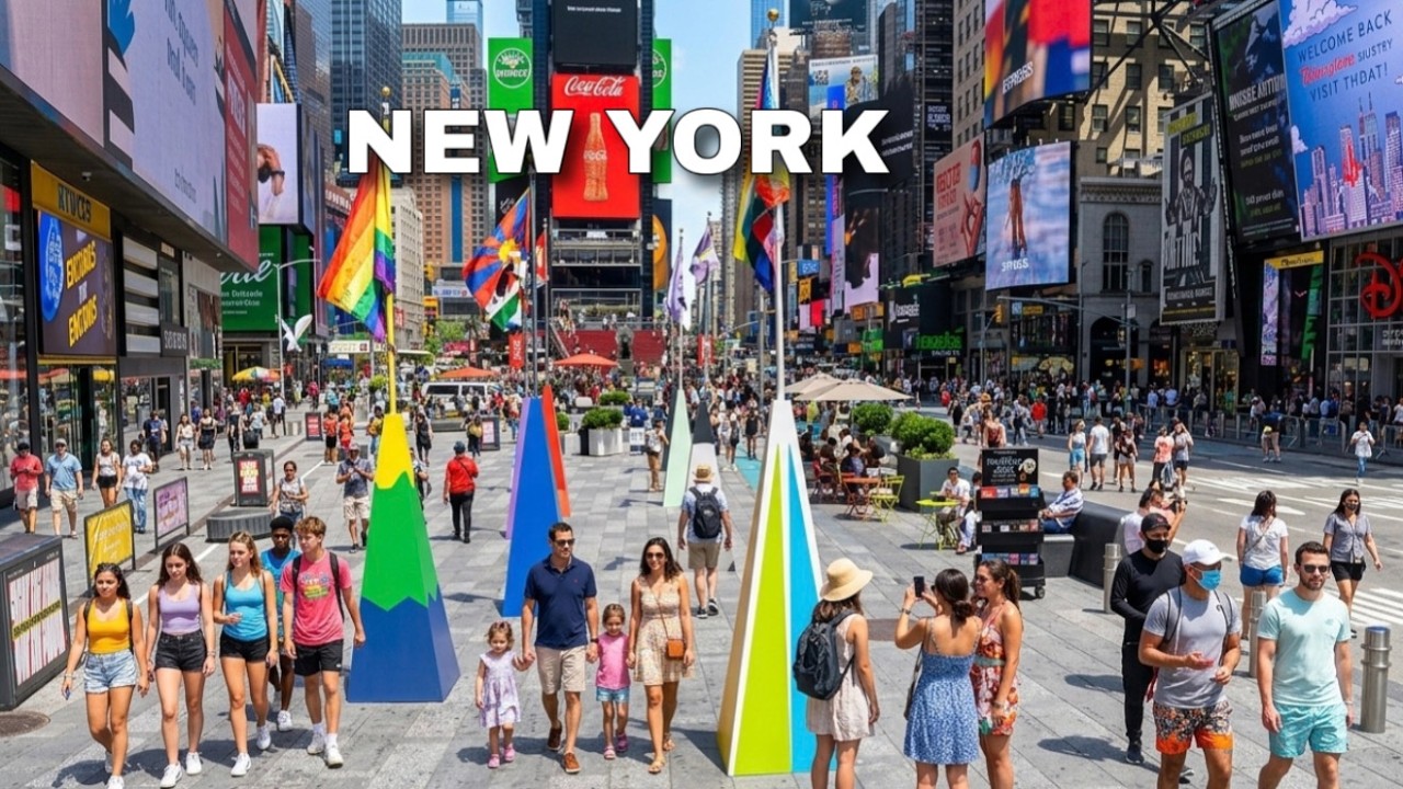 [4k]🇺🇸34 Herald  Square to Times Square Walk