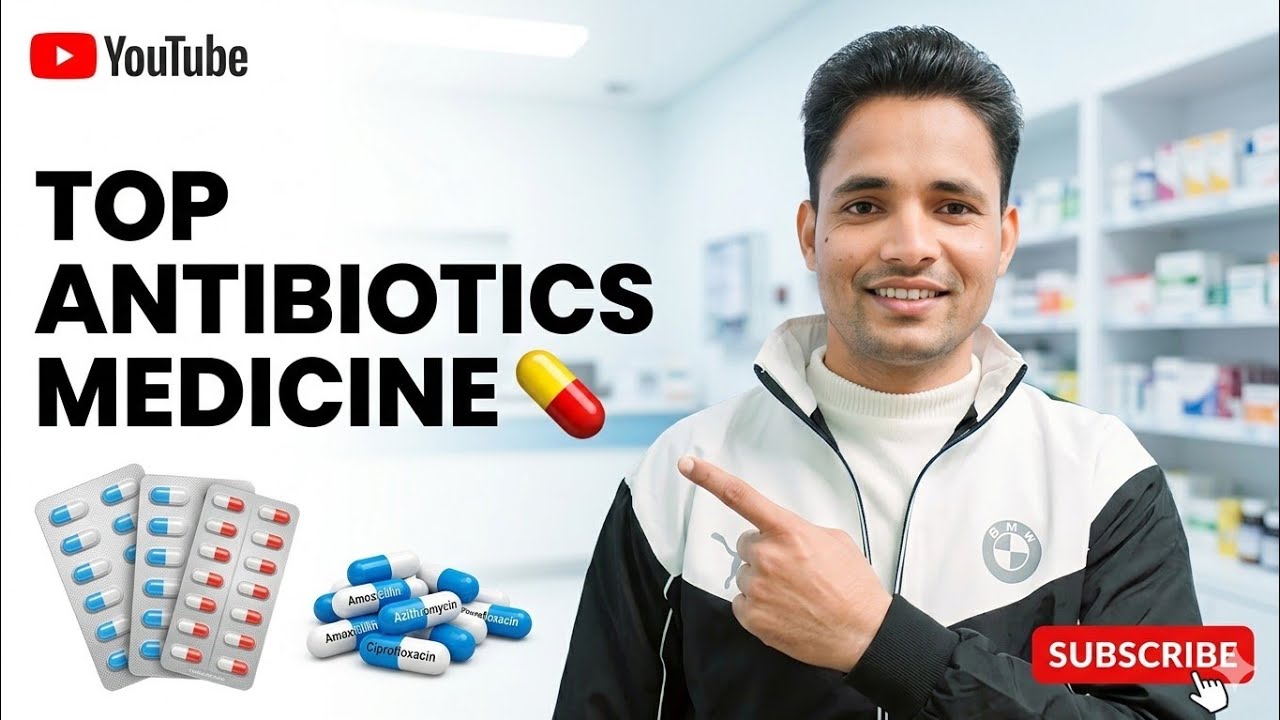 Top Antibiotics Medicine 💊 |Medicine Composition, Uses, Benefits and Side Effects Explained in Hindi