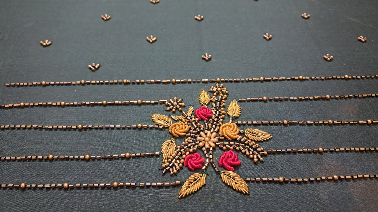 /##How to do a### bullion knot stitch for ###beginner in easy methods ###/
