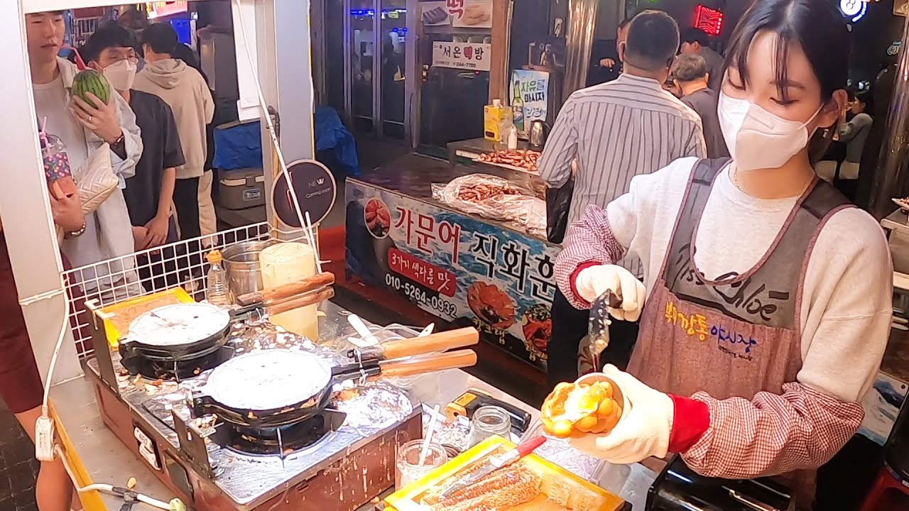 [부산야시장] 하루 8천명 남포동 길거리음식 TOP9 [Korean Night Market]