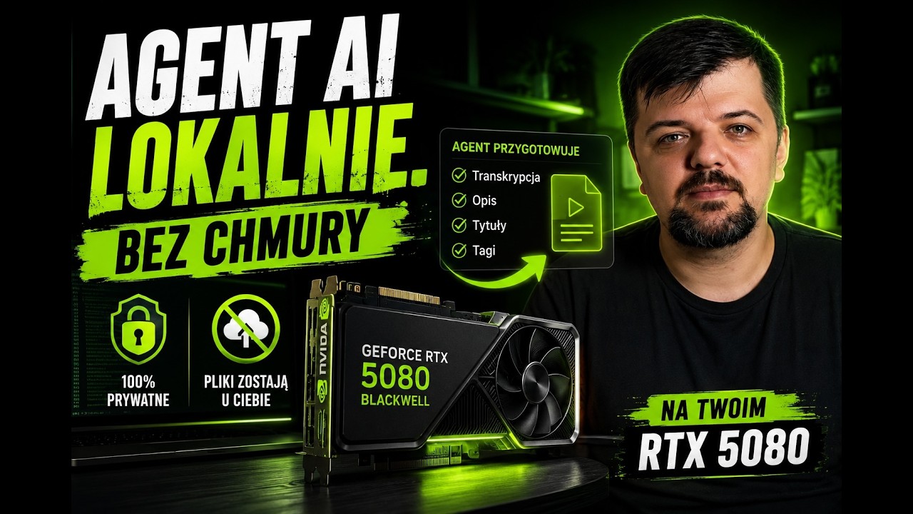 Wyłączyłem internet i AI przygotowało za mnie publikację filmu (RTX 5080)