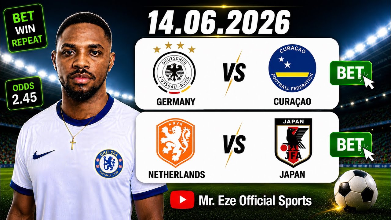 FOOTBALL BETTING PREDICTIONS AND ANALYSIS 14/06/2026 |SOCCER PREDICTIONS| |DAILY ODDS|#bettingtips 
