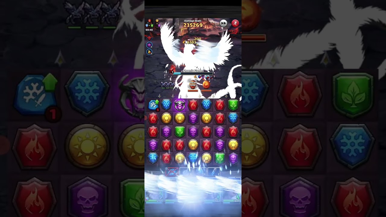 MYTHWAR&PUZZLE MYTHIC TITAN  RED EVENT PHOENIX BY MAMAHSIZUKA78 #mythic #titan #red #phoenix #puzzle