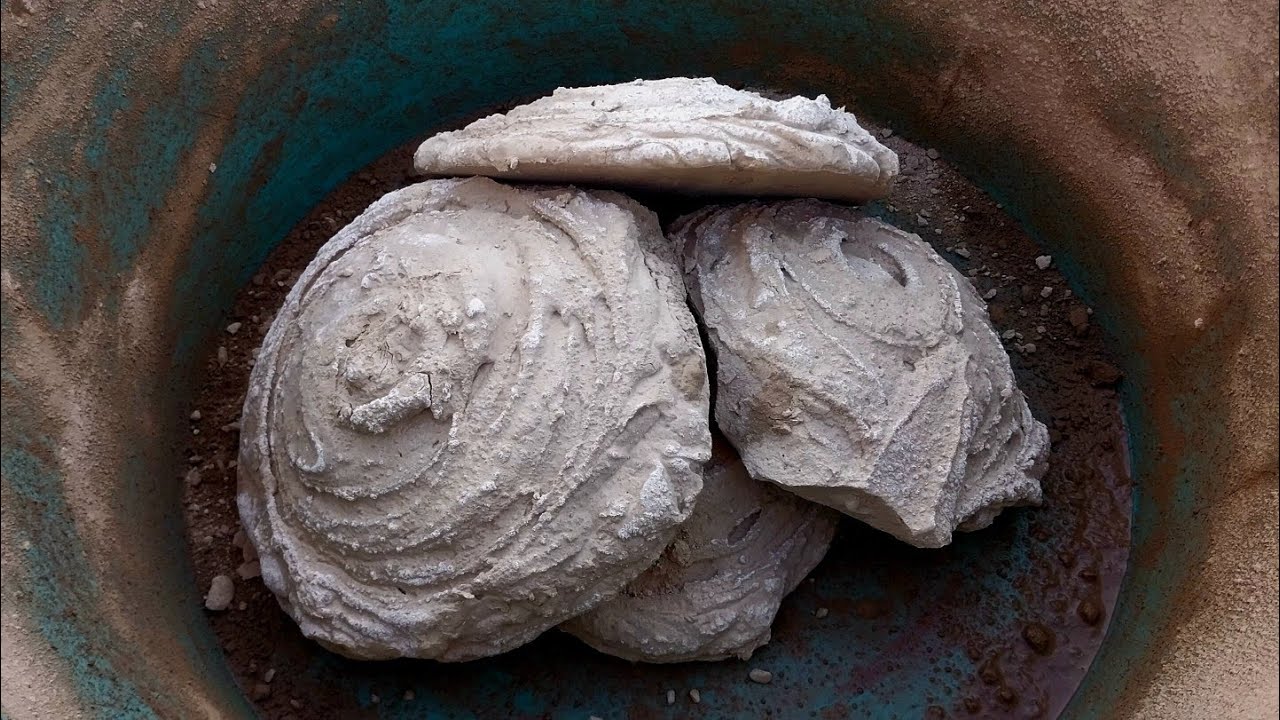 Mud Dirt Dry Tub Crumbling|oddly Satisfying🥰