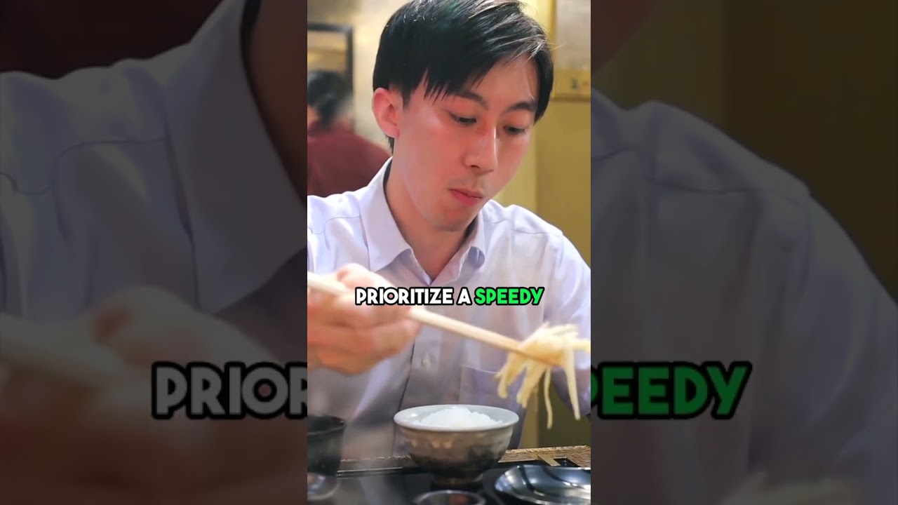 Японские служащие обедают так быстро