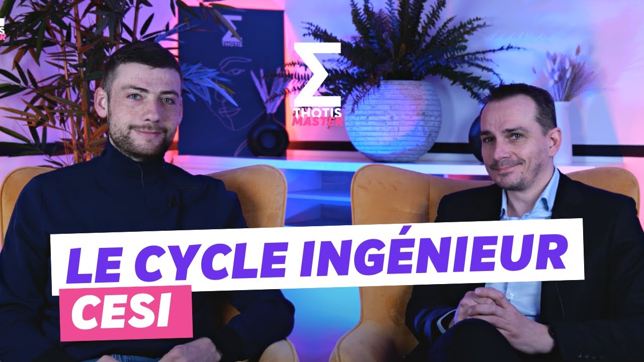 Le cycle ingénieur CESI - Thotis