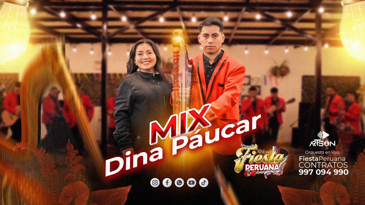 Mix Dina P&aacute;ucar &ndash; LIVE SESSION 3 | Orquesta Fiesta Peruana | Artson Productions