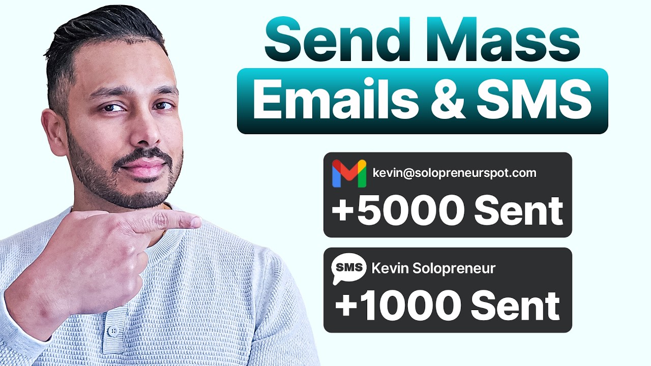 SMS Marketing: How to Send Bulk Texts & Emails With No Monthly Fees