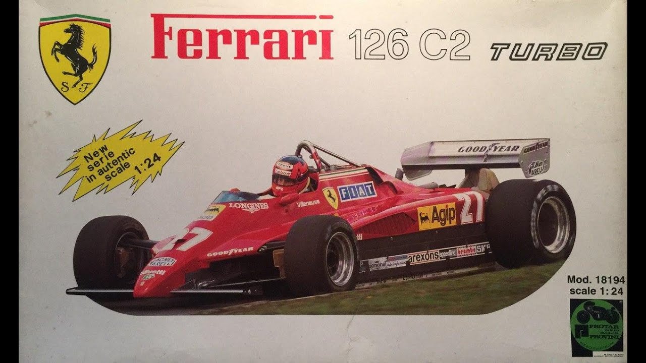 Protar 1/24 Frrari 126c2 Turbo - Kt review
