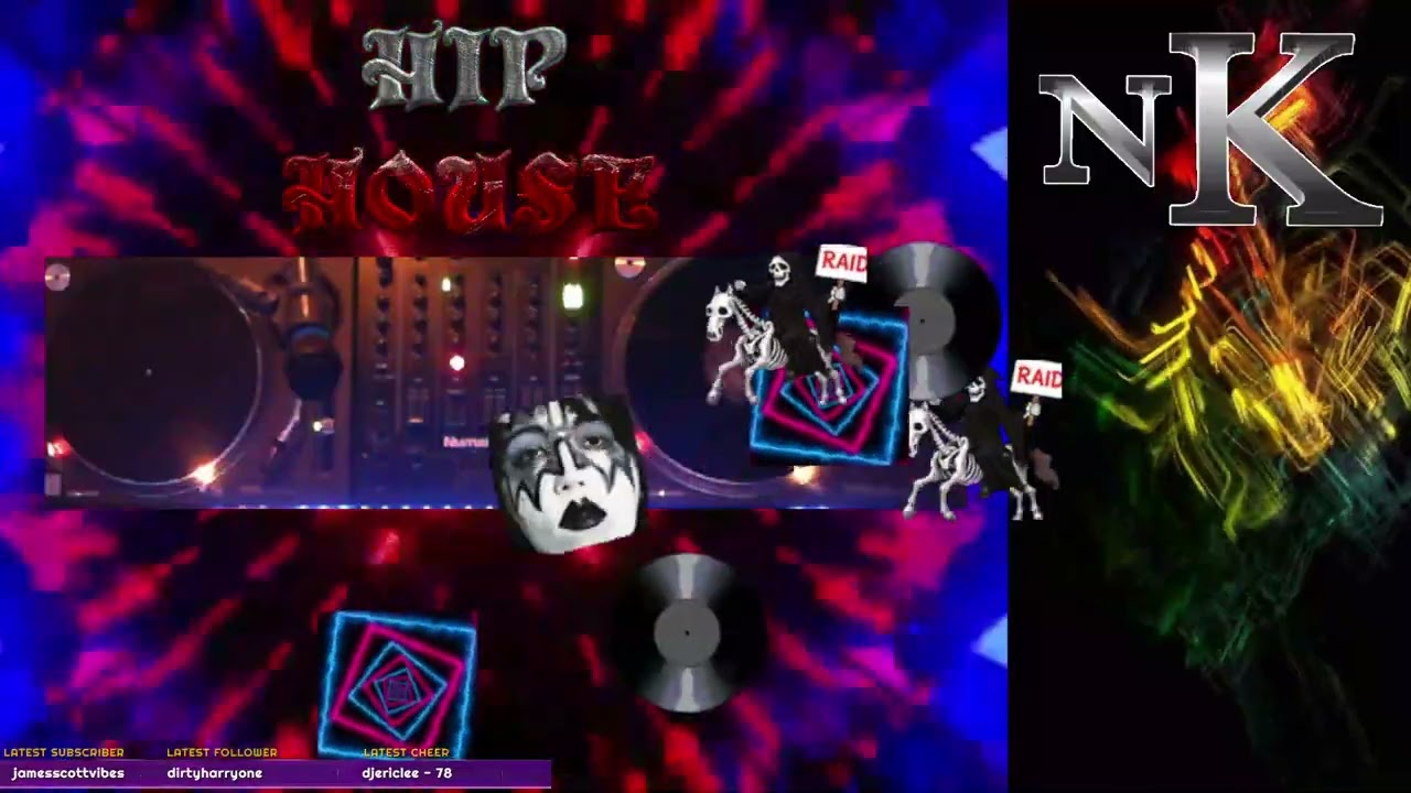 DJ NK - All Vinyl 80s Hip House & 90s Classic House Mix