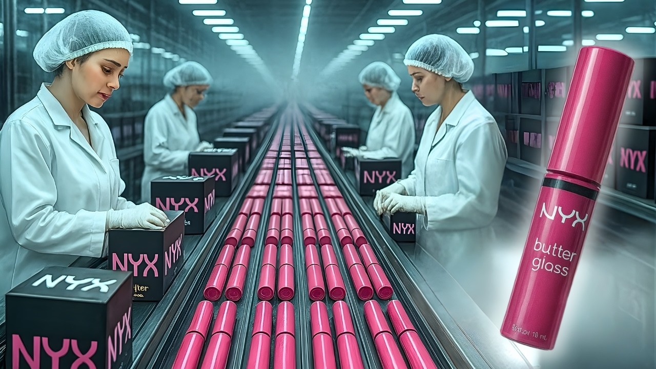 Cómo NYX Fabrica su Gloss NO Pegajoso que se Vende por MILLONES en ESTADOS UNIDOS